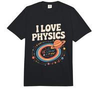 Fórmula de órbita planetaria I Love Physics Comfort Colors Adult Heavyweight T-Shirt