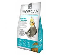 Fórmula de por vida Tropican para grandes periquitos - Cantidad: 1,8 kg