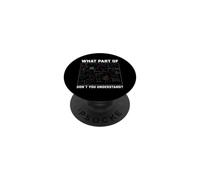 Fórmula de Problemas de álgebra para Profesores de matemáticas PopSockets PopGrip Adhesivo