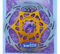 Formula - Disco De Freno Oro Gold 2 Piezas 6 Tornillos 160/180/203mm 6"/7"/8"