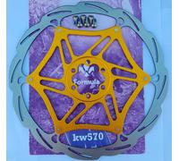 Formula - Disco De Freno Oro Gold 2 Piezas 6 Tornillos 160/180/203mm 6"/7"/8"