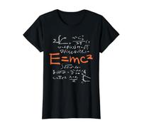 Fórmula física y ecuación fórmulas matemáticas Profesor Estudiante Camiseta gráfica económica, Mujer, Negro, S