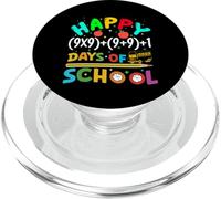 Fórmula matemática 100 días de Escuela Divertido Profesor de matemáticas día 100 PopSockets PopGrip para MagSafe