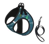 Fórmula matemática Impresa,Arnés para Mascotas, arnés Reflectante Ajustable para Perros,L