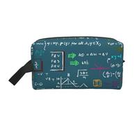 Fórmula matemática Impresa, Bolsa de Maquillaje Bolsa de cosméticos Bolsa de artículos de tocador de Viaje portátil Organizador de Bolsa de Maquillaje