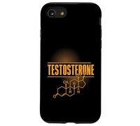 Fórmula química de la hormona de la estructura química de la testosterona Carcasa para iPhone SE (2020) / 7 / 8