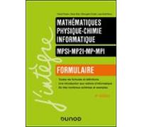 Formulaire Mpsi-mp2i-mp-mpi - 9e Éd. (ebook)