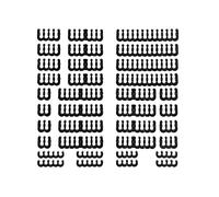 Formulamod El kit de peine de cable incluye para cable de extensión PSU, herramientas de gestión de mangas SATA y Molex, organizador de cables, peine, carcasa de computadora, peine de cable de