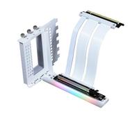 FormulaMod Kit de soporte vertical de GPU V3 con cable elevador PCIe 5.0 x16, montaje ajustable (13-17 cm), sincronización ARGB de 5 V, acero resistente, elevador Gen5 de 90 grados para ATX/MATX