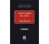 Formularios De Actos Y Contratos 9ª Ed.