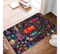 Fórmulas Científicos Ecuación De La Puerta Del Cuarto De Baño Del Piso De La Cocina Esteras Antideslizantes Al Aire Libre, Profesor De Regalo Un Tapete De Entrada Del Jardín De Alfombras Y Tapetes