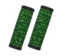 Fórmulas de ecuaciones matemáticas, 2 piezas de fundas para asas de equipaje, cubiertas suaves y cómodas para asas de equipaje. Etiqueta para equipaje.
