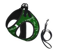 Fórmulas de Ecuaciones matemáticas,Arnés para Mascotas, arnés Reflectante Ajustable para Perros,L