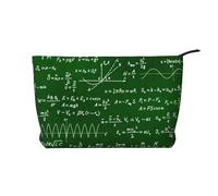 Fórmulas de Ecuaciones matemáticas,Neceser de Pana, Neceser de Maquillaje portátil, Neceser de Viaje