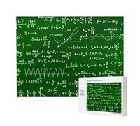 Fórmulas de Ecuaciones matemáticas,Rompecabezas de Madera de 500 Piezas, Juego Familiar, Rompecabezas para Adultos, Adolescentes, decoración del hogar