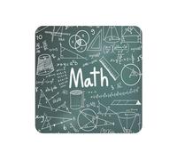 Fórmulas de teoría de matemáticas, lecciones de matemáticas, impresión de palabras, imanes de gran tamaño para nevera, bonitos imanes decorativos para nevera para aula y pizarra blanca