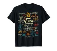 Fórmulas Matemáticas 18 Años Cumpleaños Chica Niño Camiseta