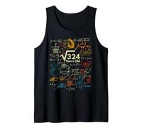 Fórmulas Matemáticas 18 Años Cumpleaños Niña Niño Camiseta sin Mangas