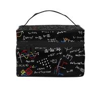 Fórmulas matemáticas de Ecuaciones matemáticas, Bolsa de Maquillaje Bolsa de cosméticos Bolsa de Aseo de Viaje portátil Estuche para lápices