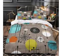 Fórmulas matemáticas Funda de Edredón Impresión 3D Juego de 3 Piezas Cremallera Oculta incluye Fundas de Almohada Suave Educativo escrito a mano Funda Edredon for Ancianos Super king（260x220cm）