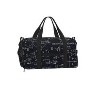 Fórmulas matemáticas sin Fisuras con Formas geométricas,Bolso Deportivo Bandolera de Mano, Bolsa de Deporte, Bolsa de Viaje de Gran Capacidad para Mujeres y Hombres.