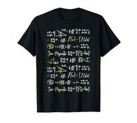 Fórmulas matemáticas y fórmulas de física de ecuaciones Profesor Estudiante Camiseta