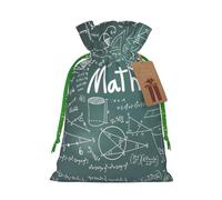 Formulas Shapes Theory - Bolsa pequeña con cordón para regalos, bolsa de regalo reutilizable, para vacaciones y fiestas