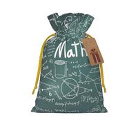 Formulas Shapes Theory - Bolsa pequeña con cordón para regalos, bolsa de regalo reutilizable, para vacaciones y fiestas
