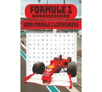 Formule 1 Woordzoeker: F1 puzzelboek met coureurs, circuits, race teams en Grand Prix woordzoekers
