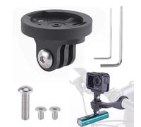 FORMVERSITY Soporte para Ordenador de Bicicleta, Gopro Bicicleta Ordenador Soporte para Garmin Edge, Soporte Bicicleta Adaptador Universal Combo, Soporte de Cámara para Uso Deportivo en Bicicleta