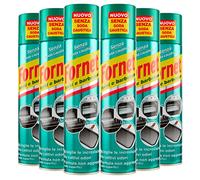 Fornet - Desengrasador en spray para hornos y barbacoas, fórmula no agresiva, sin sosa cáustica, 300 ml x 6 unidades