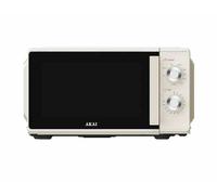 FORNO A MICROONDE CON GRILL AKMW202C CREMA - 20 LITRI 700 WATT