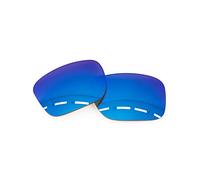 Forobb Lentes de repuesto polarizadas para gafas de sol Arnette Fastball AN4202, azul zafiro, policarbonato polarizado