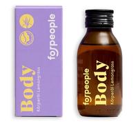 Forpeople - Aceite corporal orgánico de 100 ml, aceite de cardo, sésamo, aceite de semilla de espino cerval de mar, aceite de cúrcuma, hierba de limón, rico en vitaminas A y E, masaje antiedad y