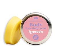 Forpeople Mantequilla corporal 40 g · Crema corporal orgánica con manteca de karité y cera de abejas · Fija y vegana · Mantequilla corporal para piel seca · Cuidado de karité para hombre y mujer