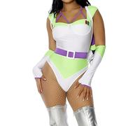 Forplay Más allá del disfraz de personaje de película sexy, Blanco, M/L