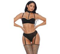 Forplay Set De Productos Eróticos De Cuero Y Látex para Mujer,Talla Grande 110 g