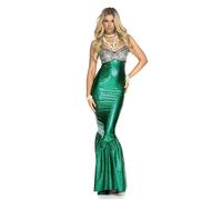 Forplay Under The Sea Sirena Metálico Adulto Mujer Disfraz Halloween 554653