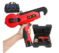 forplubossmmp Máquina Atadora De Plantas Eléctrica | Máquina Atadora De Vegetales con Pantalla | Herramienta Eléctrica para Atar Viñas con Batería Extraíble | Compacto | Ajuste De Cuatro Velocidades