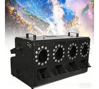 forplubossmmp Máquina De Humo Y Burbujas De Cuatro Orificios De 3000 W con Control Manual O Remoto. Ideal para Halloween, Festivales, Bodas Y Fiestas De Cumpleaños En Interiores Y Exteriores