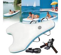forplubossmmp Scooters Acuáticos Y Tabla Paddle Surf, Scooter Acuático Piscina Sup, 500 W Alta Potencia, Ajuste 10 Velocidades 3-10 Km/H, Batería 10000 Mah con Autonomía Máxima 130 Min w/Scooter