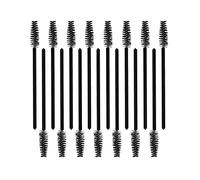 ForPro Aplicadores de rimel premium, cepillos de pestañas desechables, varitas de rimel, negro, 200 unidades