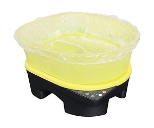 ForPro Pedi Guard - Forro de baño portátil, apto para todos los baños de pies portátiles, forros de pedicura desechables, transparente, 250 unidades