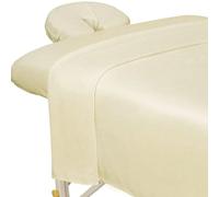 ForPro Premium Microfiber 3-Piece Sheet Set Natural by For Pro