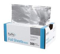 ForPro Professional Collection Hojas de lámina en relieve 900S, papel de aluminio, dispensador desplegable para aplicar el color del cabello y resaltar, apto para alimentos, 9 pulgadas de ancho x 10.8