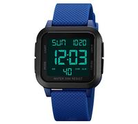 Forrader Mens Sport Digital Watches, Waterproof Outdoor Sport Watch with LED Backlight/Alarm/Countdown Timer/Dual Time/Stopwatch/12/24H Wrist Watches for Men Women Teenager