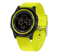 Forrader Reloj deportivo digital para hombre, impermeable, militar, con cronómetro, retroiluminación LED, alarma, cuenta atrás, fecha, Verde, Clásico