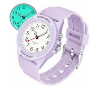 Forrader Reloj Deportivo para Mujer, analógico, Unisex, de Cuarzo, Resistente al Agua, para Hombre, Mujer, con luz Nocturna, para Combinar con Estilo Casual o Actividad Deportiva