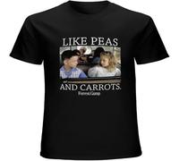 Forrest Gump Jenny Like Peas & Carrots Young Love School Bus Men's T Shirt Unisex tee Black XL