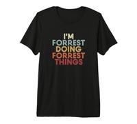 Forrest Name Forrest Personalized Name First Given Camiseta Premium